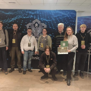 Uczniowie naszej szkoły na GIS DAY 2022