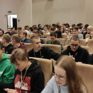 Uczniowie naszej szkoły na GIS DAY 2022