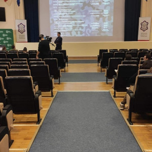 Uczniowie naszej szkoły na GIS DAY 2022
