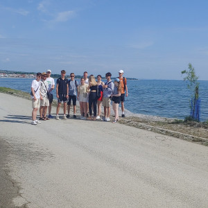 Geodeci na praktykach w Grecji
