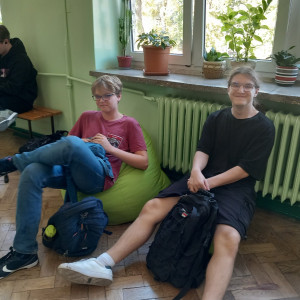 Pufy w szkole
