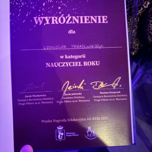Praskie nagrody edukacyjne AD-REM