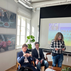 Dnia 26 lutego 2024r. nasza szkoła wzięła udział w Praskich Debatach Oksfordzkich