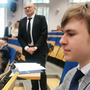 finalistą VIII edycji Olimpiady Wiedzy o Bezpieczeństwie i Obronności.