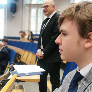 finalistą VIII edycji Olimpiady Wiedzy o Bezpieczeństwie i Obronności.