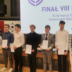 finalistą VIII edycji Olimpiady Wiedzy o Bezpieczeństwie i Obronności.