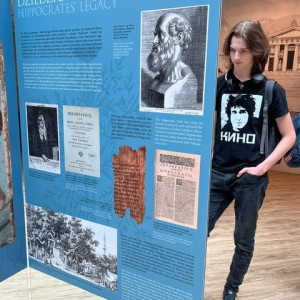 Uczniowie w Muzeum Historii Medycyny