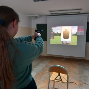 Zajęcia strzeleckie w ZS14