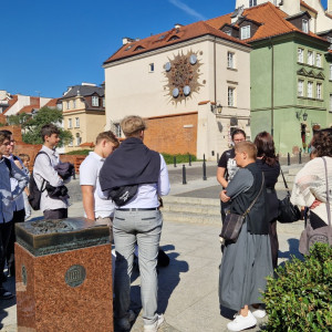 Klasa 3i zwiedza Warszawę