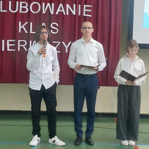 ślubowanie klas pierwszych