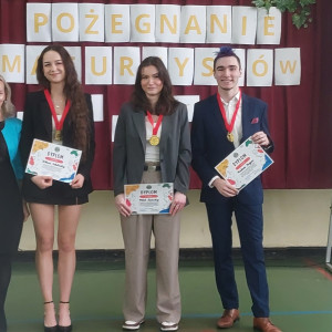 Pożegnanie maturzystów