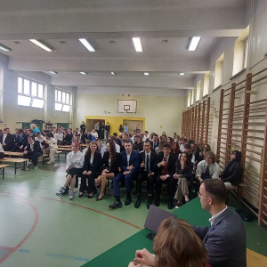 Pożegnanie maturzystów