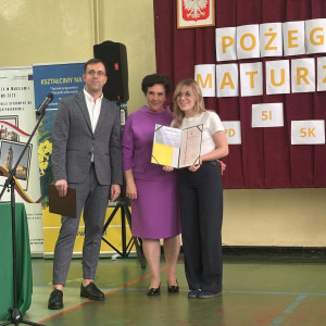 Pożegnanie maturzystów