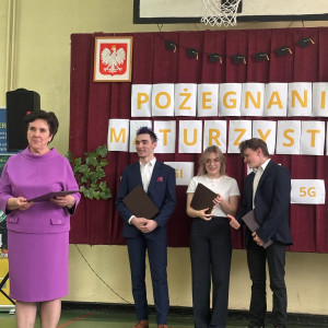 Pożegnanie maturzystów