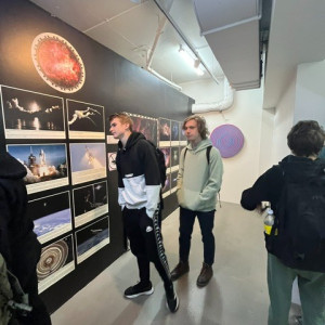 Uczniowie ZS14 w Cosmos Muzeum