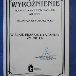 Praskie nagrody edukacyjne AD-REM rozdane!!!
