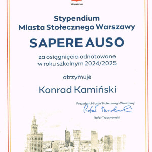 Sapere Auso – odważyć się być mądrym!