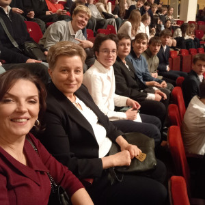 Uczniowie klasy 1i w Teatrze Polskim