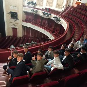 Uczniowie klasy 1i w Teatrze Polskim